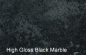 Mobile Preview: High Gloss Black Marbel  Finish Freeplay Winner Uk 8 Ball Pool Table 6ft (182cm)
